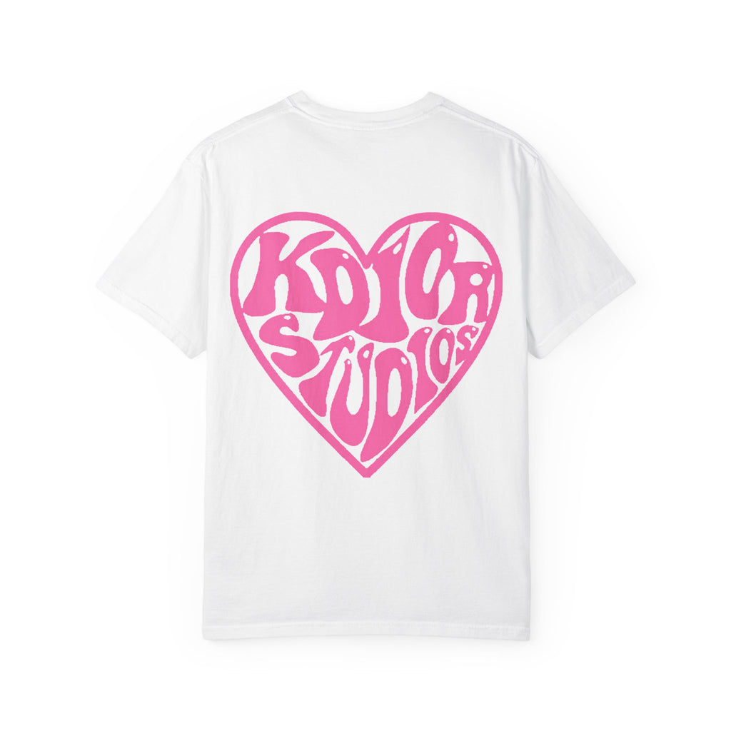 KDS Logo T-Shirt — Retro Heart Graphic