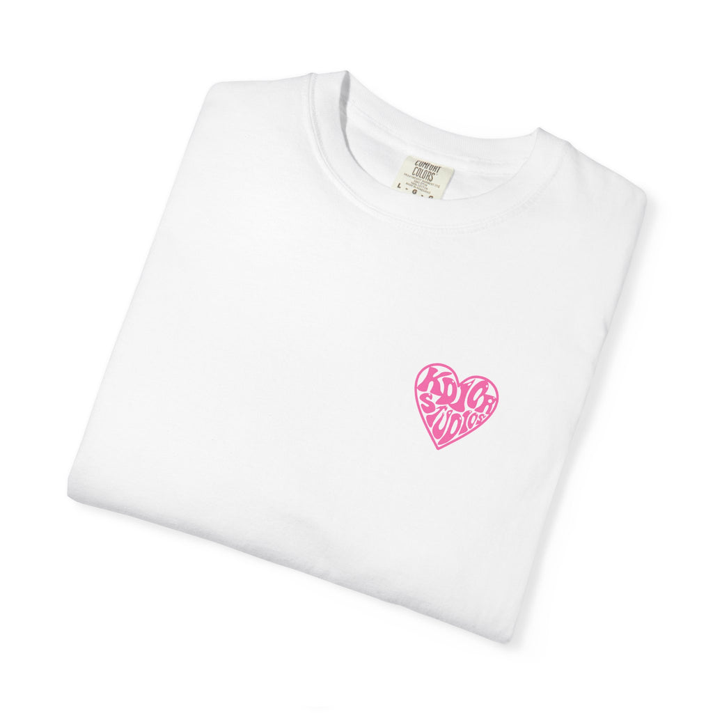 KDS Logo T-Shirt — Retro Heart Graphic