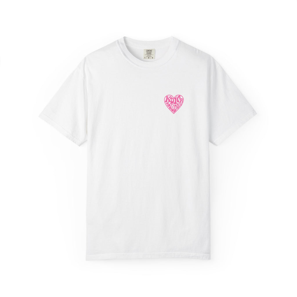 KDS Logo T-Shirt — Retro Heart Graphic