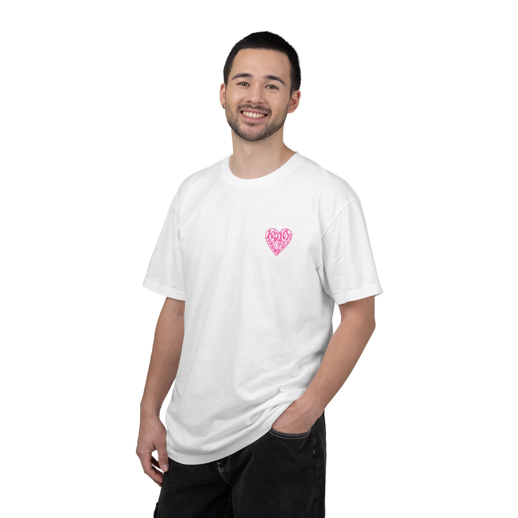 KDS Logo T-Shirt — Retro Heart Graphic